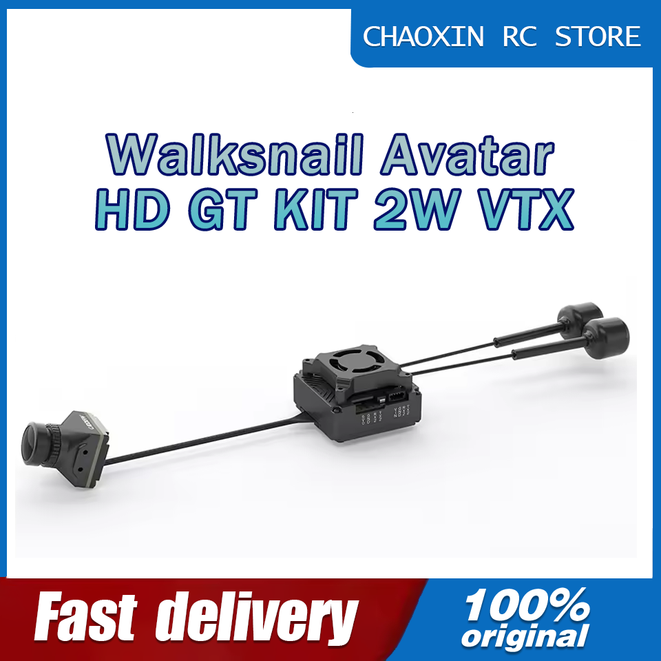 Walksnail Avatar Gt Kit 2W Vtx - Kit Walksnail Avatar GT, Cámara Avatar