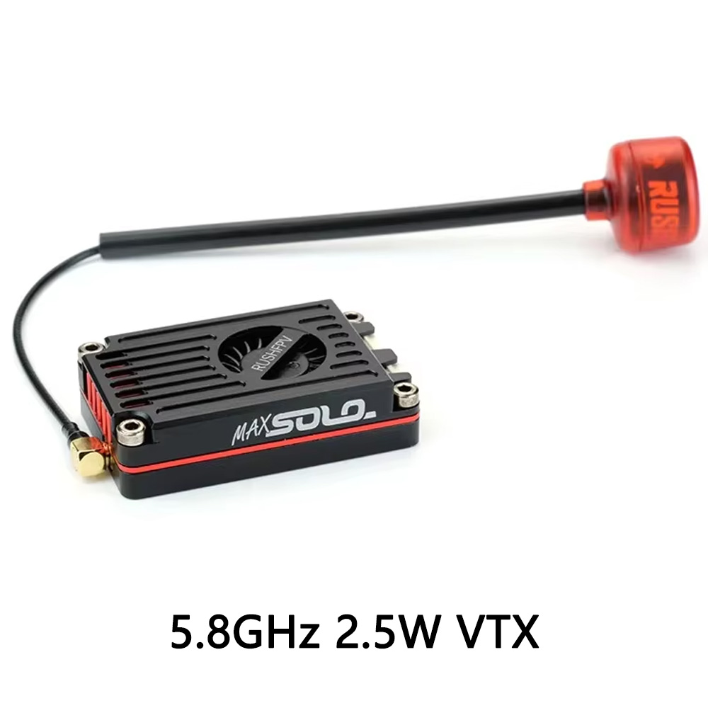 RUSHFPV RUSH TANK MAX SOLO 5.8 - Rushfpv Rush Max Solo 5.8G 2.5W Vtx reseña y precio