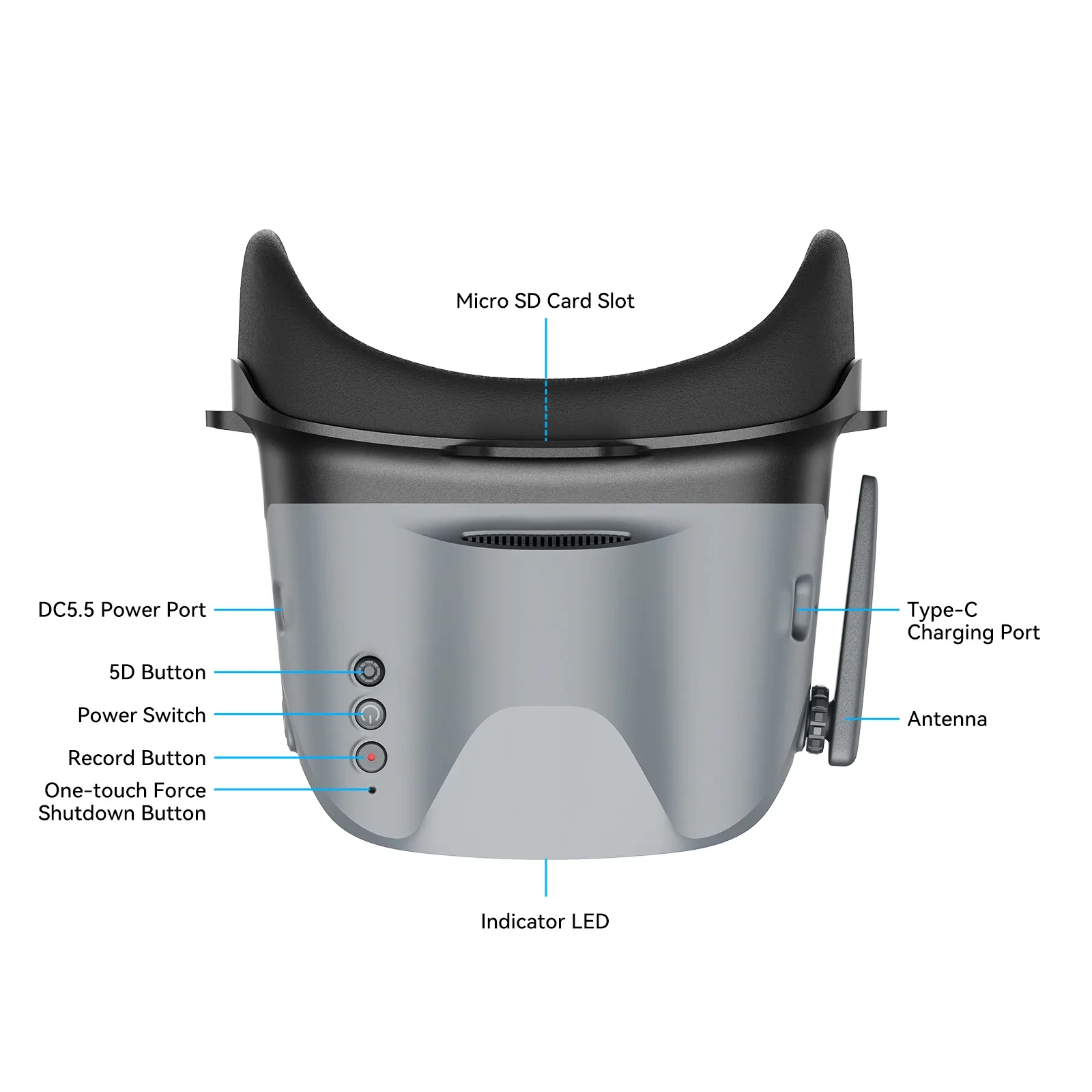 Nuevas Gafas FPV BETAFPV VR04  - Skyzone Sky04O Pro Fpv Goggles reseña y precio